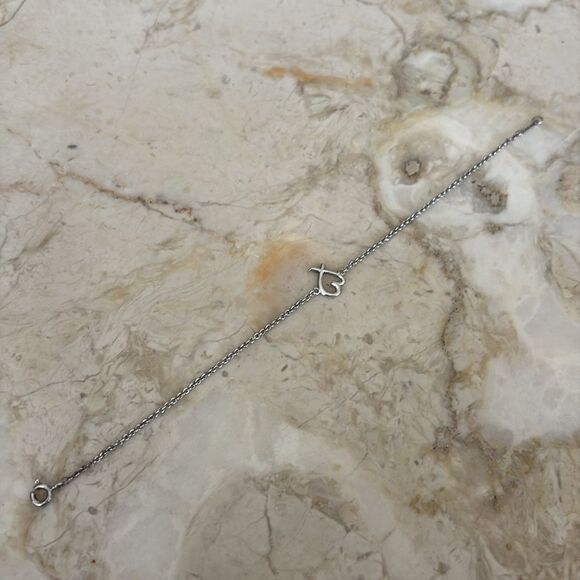 Tiffany & Co. Paloma Picasso Loving Heart Bracelet 925 Sterling Silver 7” - Picture 6 of 9